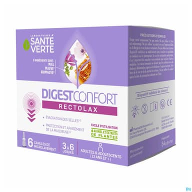 DIGEST CONFORT RECTOLAX CANUL AD 6