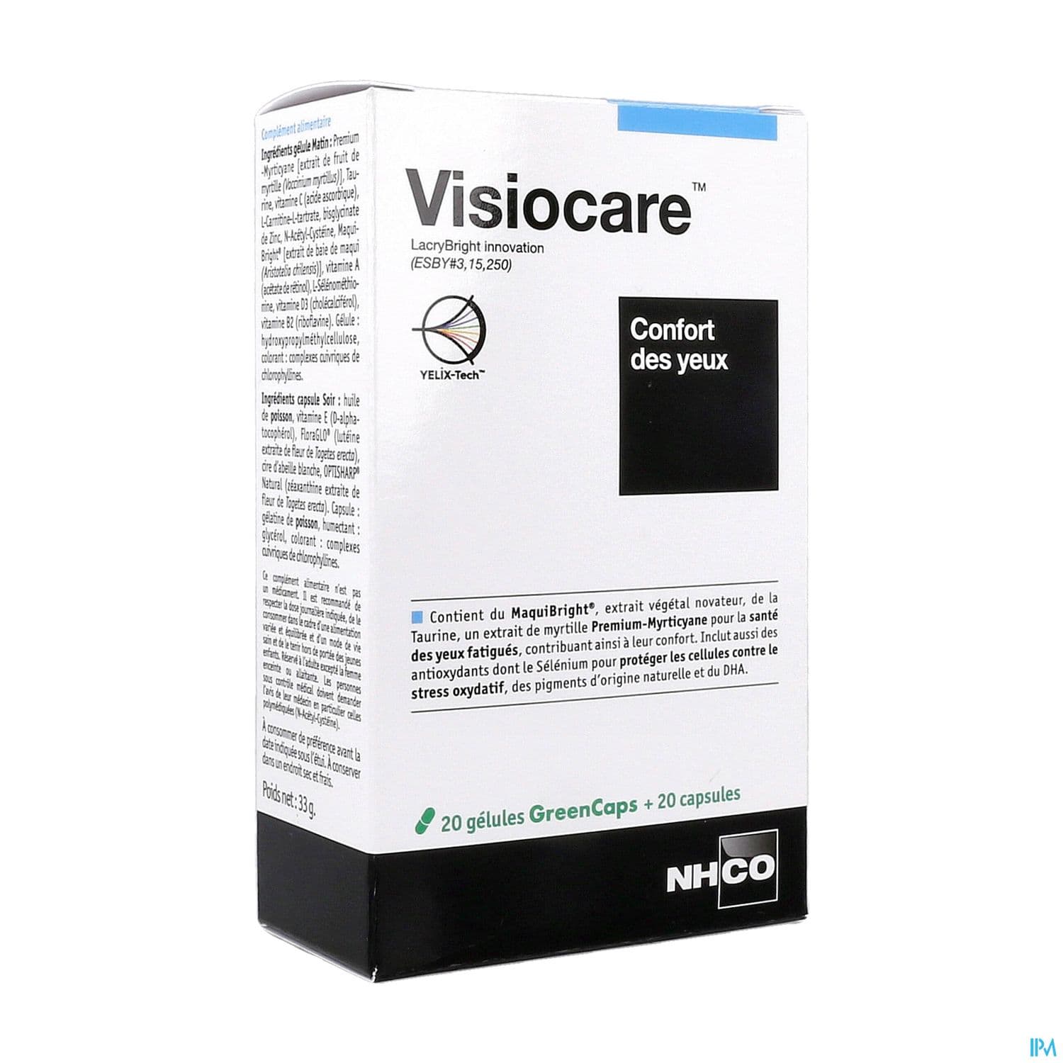 NHCO VISIOCARE GELUL 20+CAPS 20