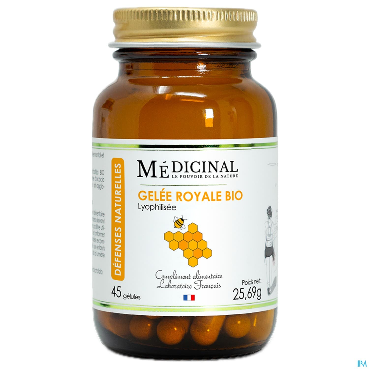 Medicinal Gelee Royale Bio Gelule 45