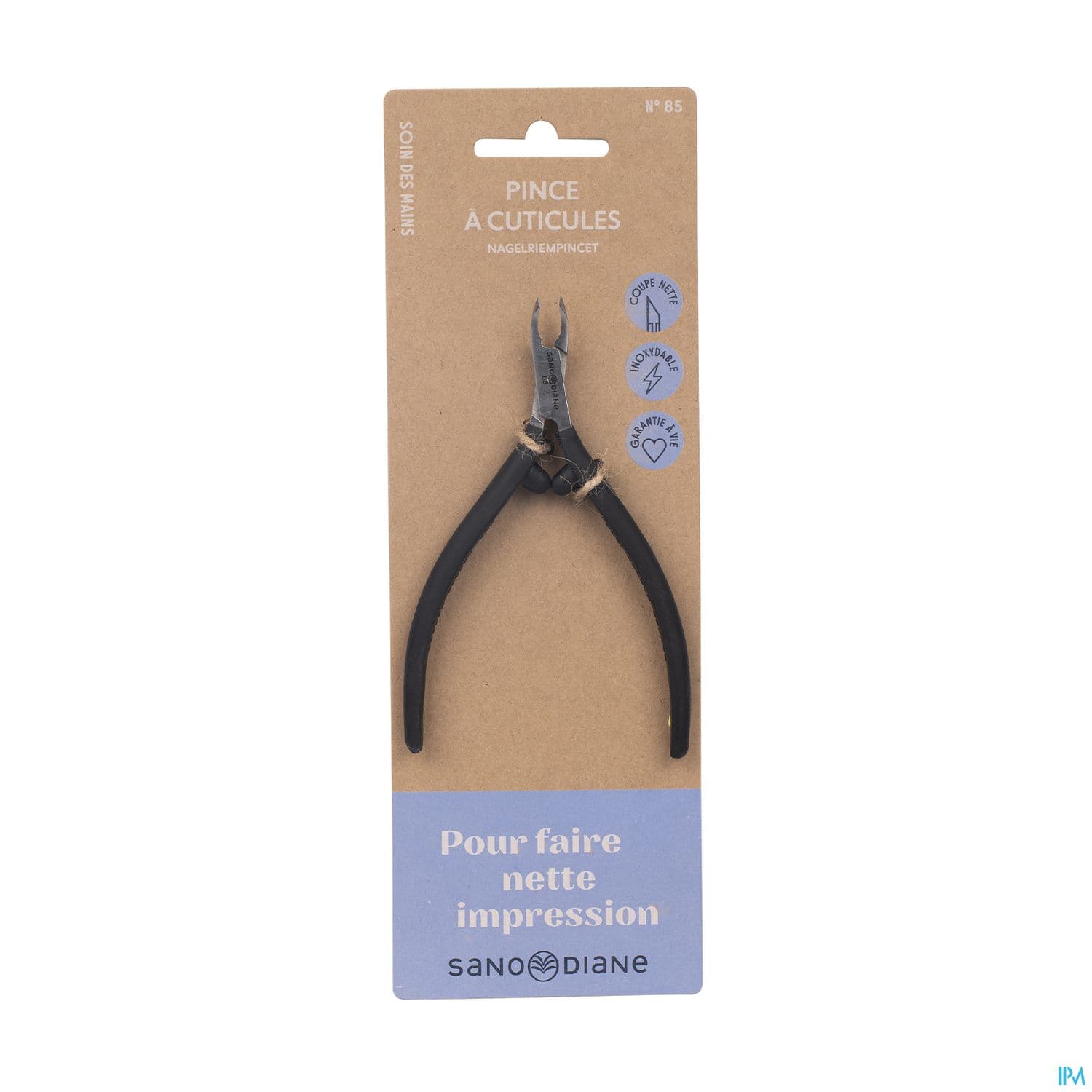 Sanodiane 85 Pince Cuticules Noire