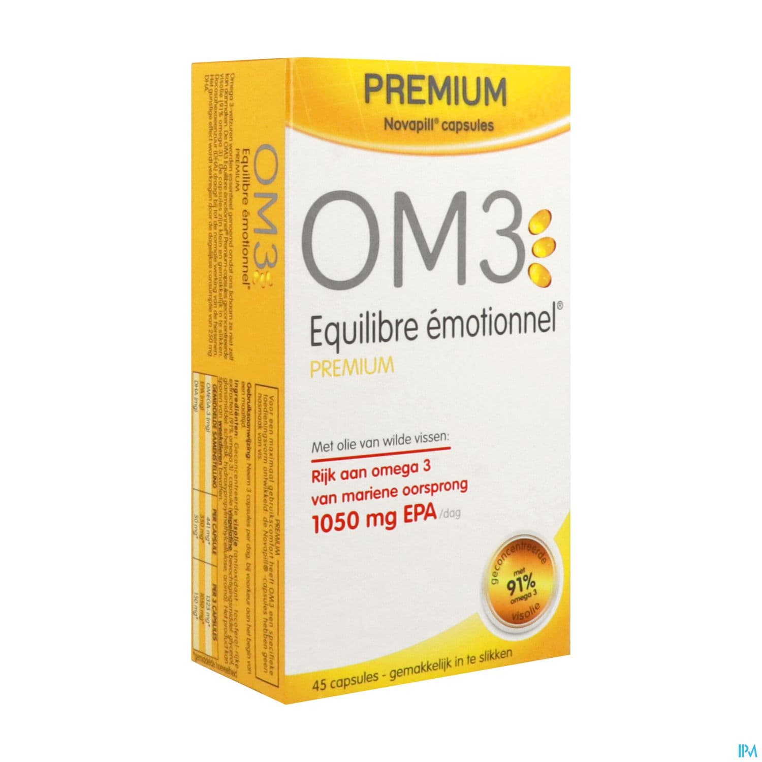 Om3 Equilibre Emotionnel Formule Premium Capsule 45
