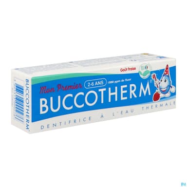 Buccotherm 2/6ans Dentifrice Fraise Bio 50ml