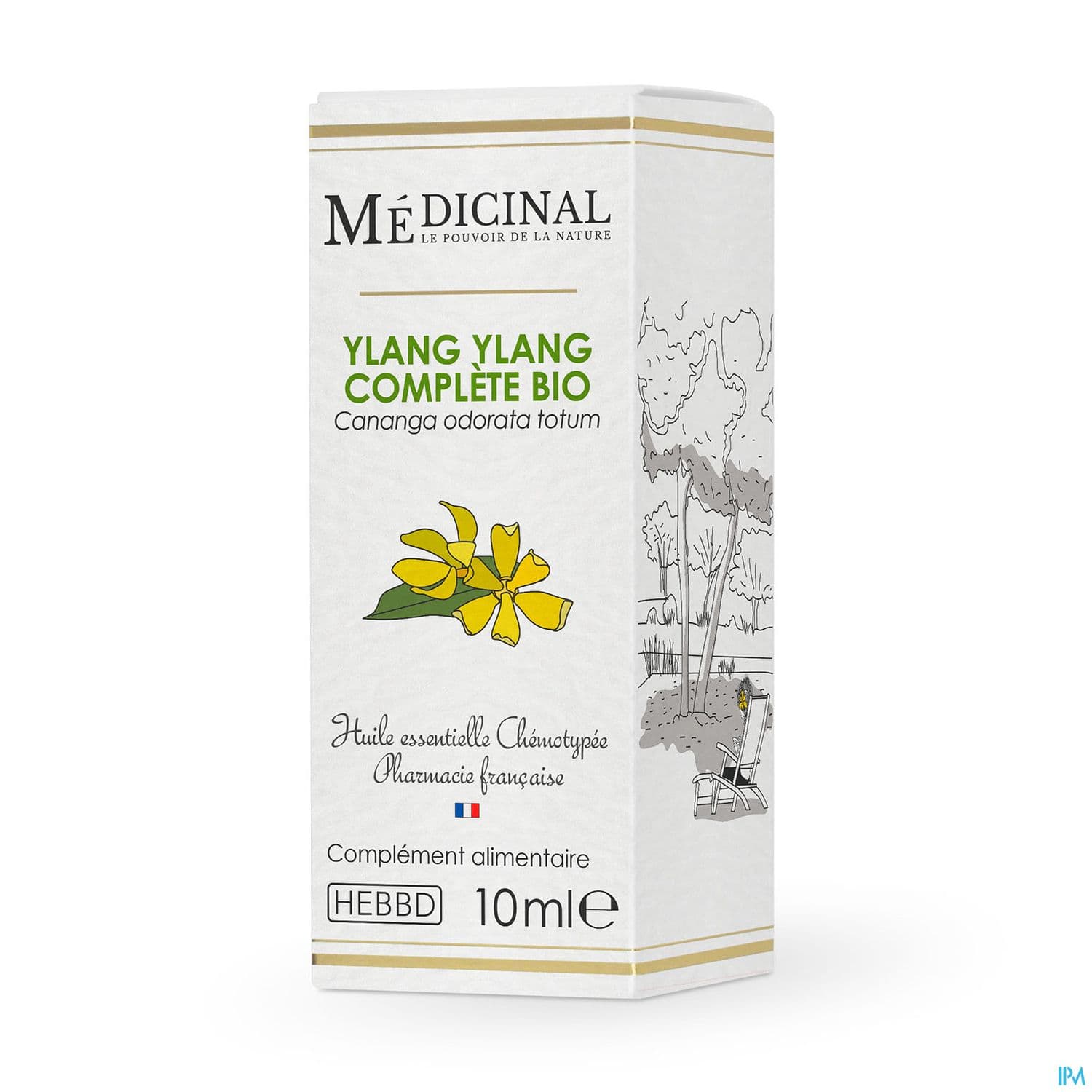 Medicinal Huile Essentielle Ylang Ylang Bio 10ml — Pharmacie St Honoré - Amiens