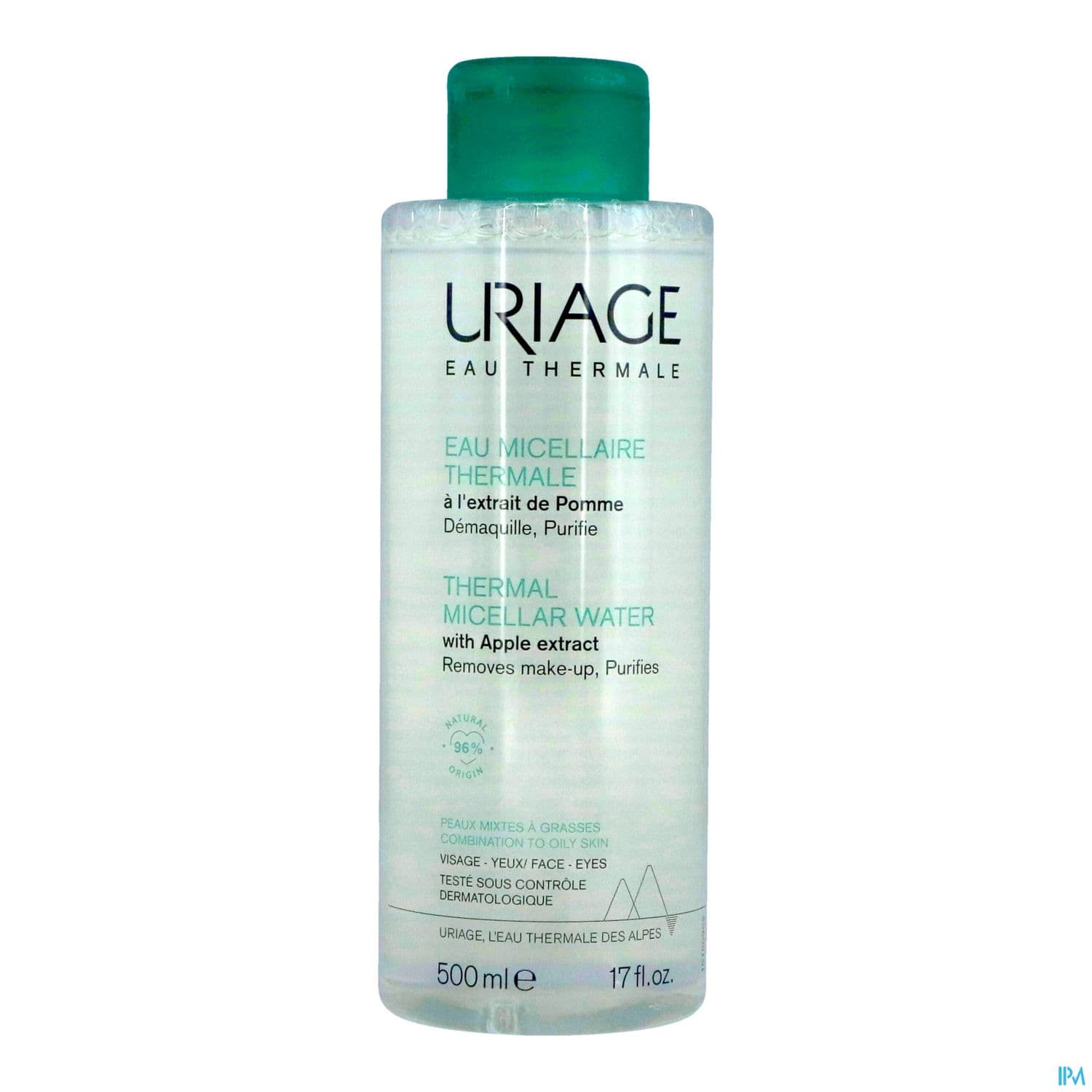 Uriage Eau Micellaire Thermale Peaux Mixtes A Grasses 500ml
