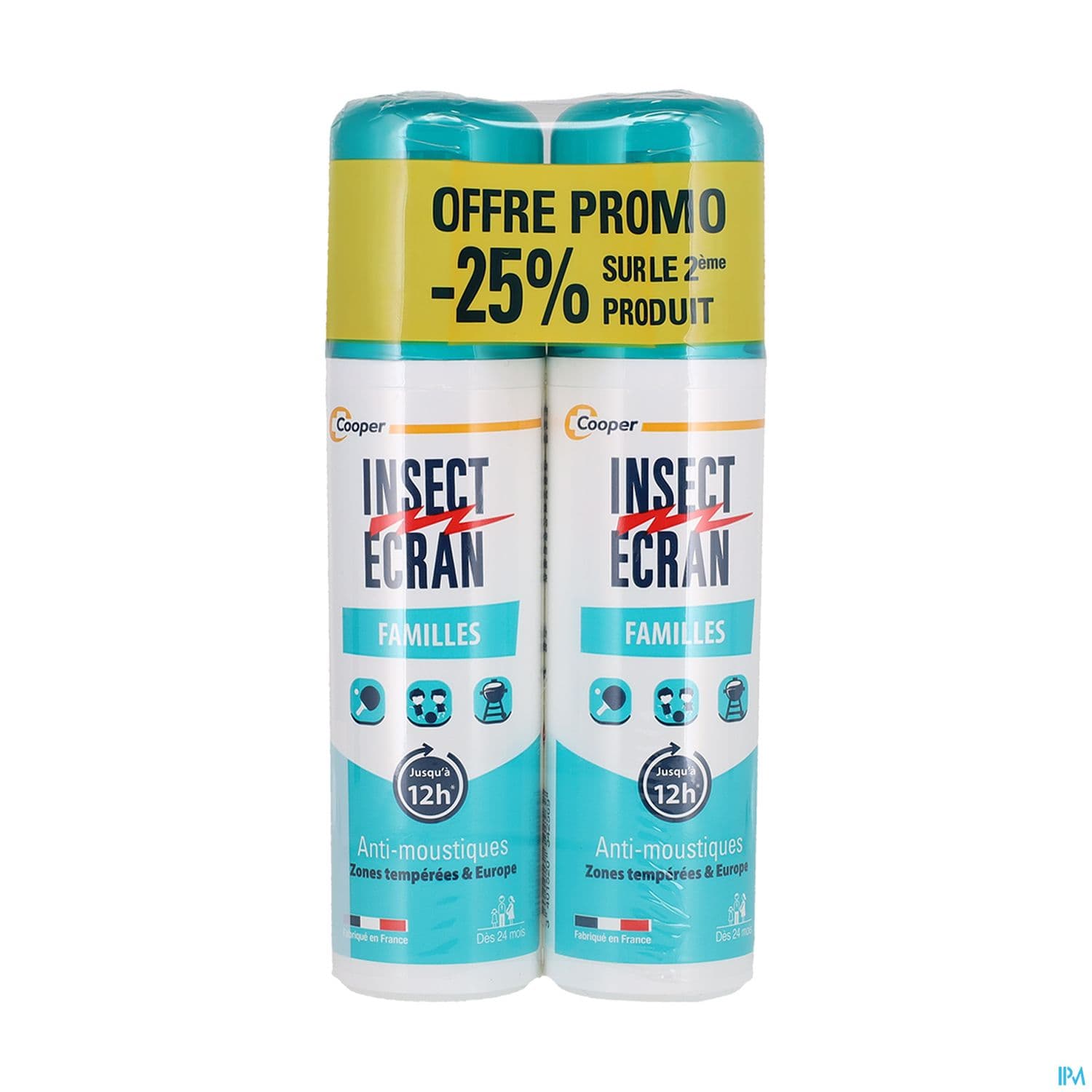 INSECT-ECRAN FAMILLE SPR 100ML X2