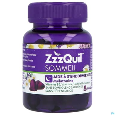 ZZZQUIL SOMMEIL GOMME X30