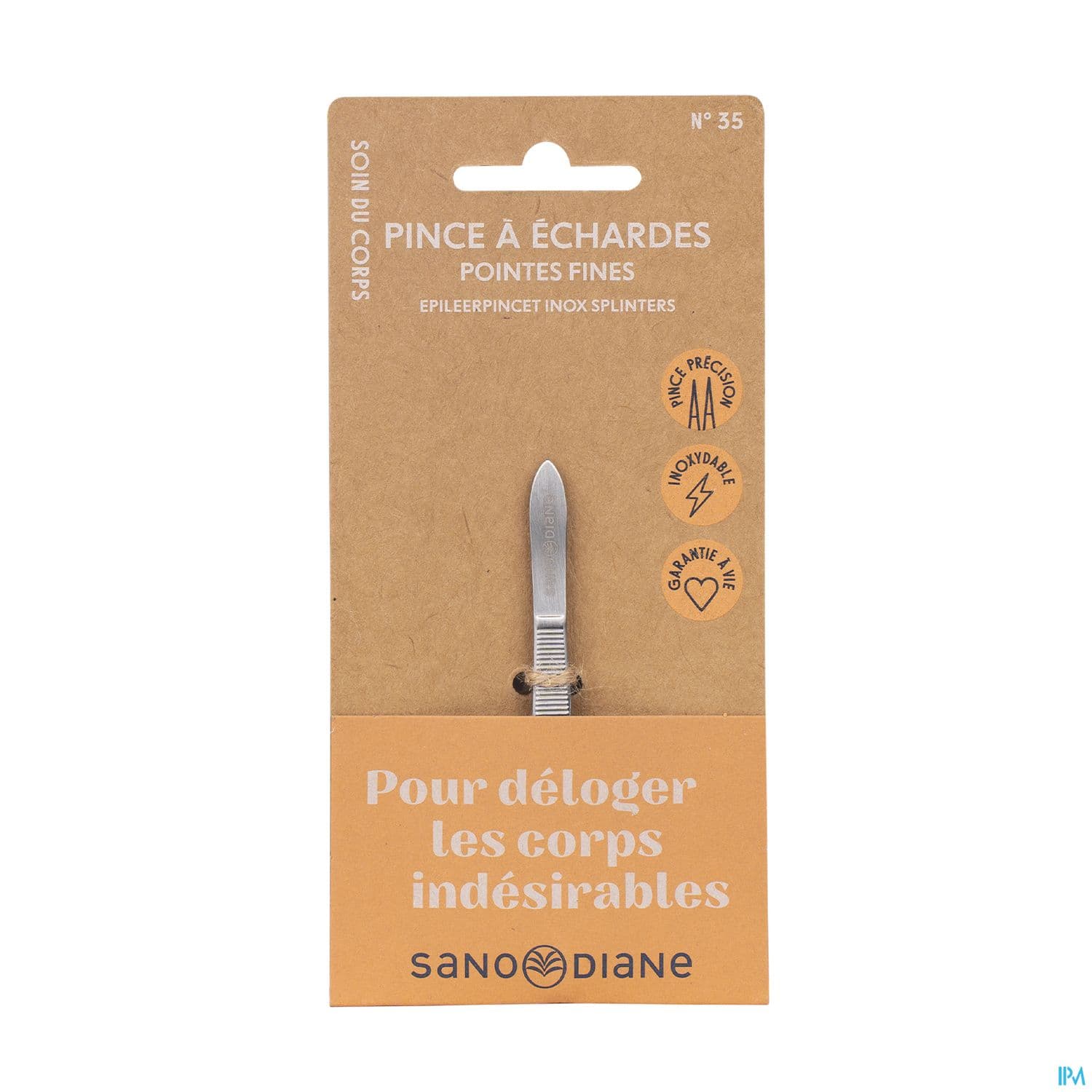 Sanodiane 35 Pince Echardes Inox