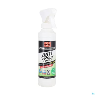 Cinq Sur Cinq Environnement Antipoux Spray 250ml