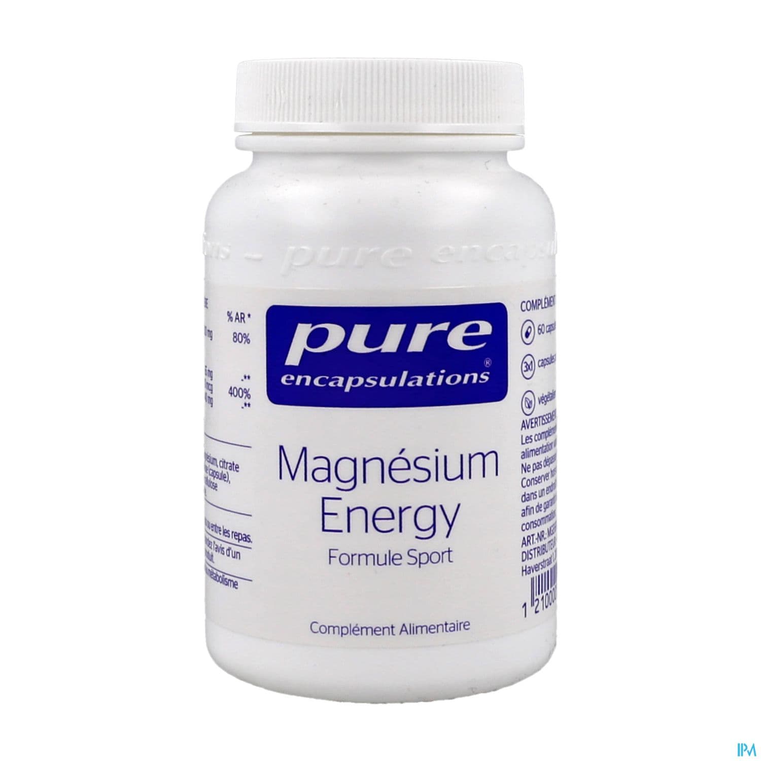 PURE ENCAPSULAT MAGN ENERGY CAPS60