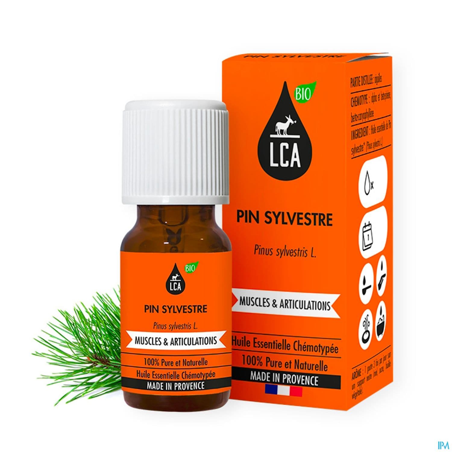 Lca Huile Essentielle De Pin Sylvestre Provence Bio 10ml