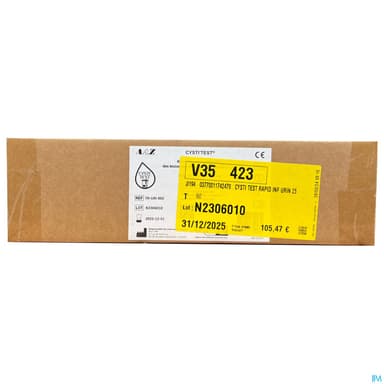 CYSTI'TEST AAZ TEST URINAIRE X25