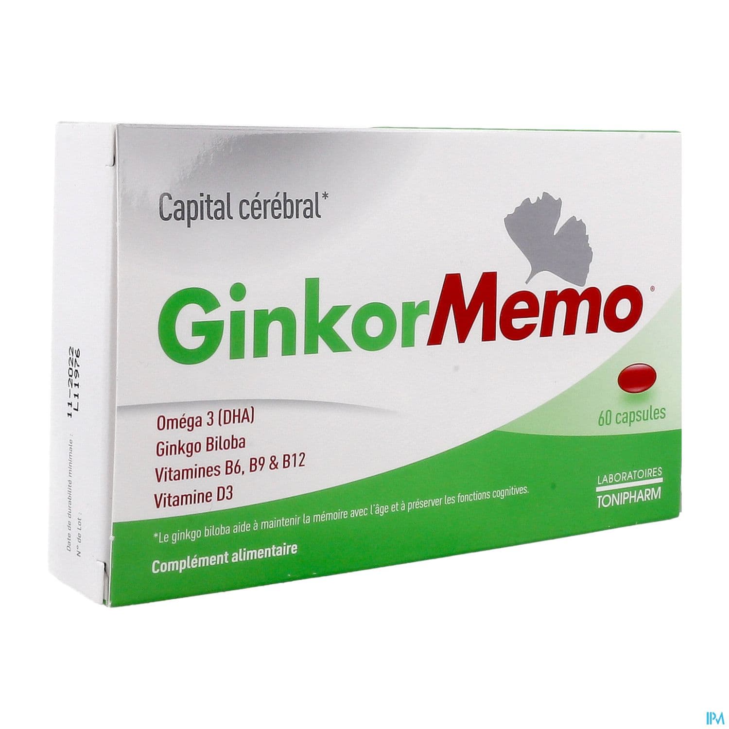 GINKOR MEMO CAPS CAPITAL CEREBRAL B/60