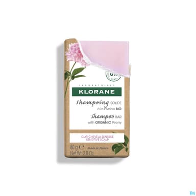 KLORANE SH SOLIDE PIVOINE BIO 80G