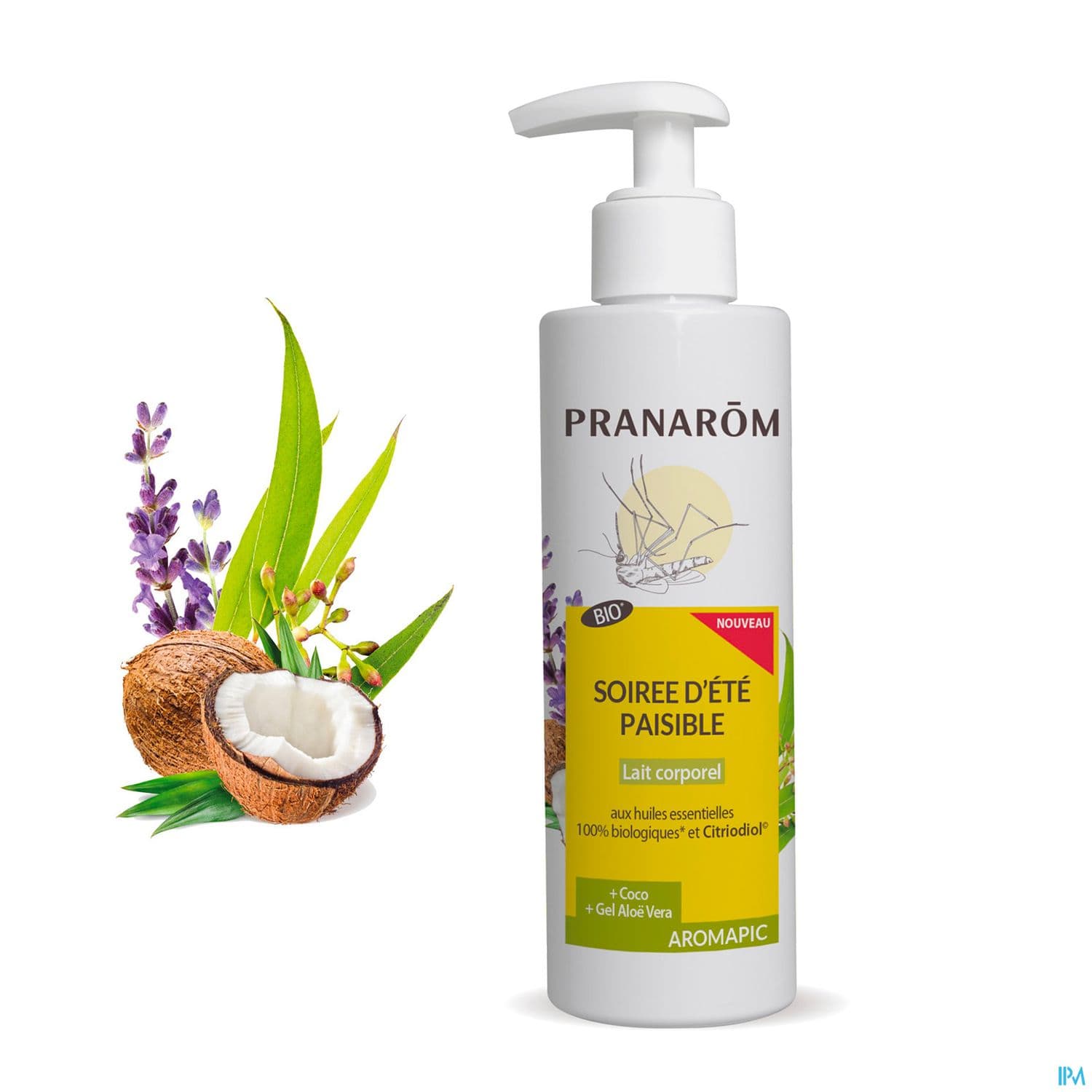 Pranarom Aromapic Lait Corps Soiree Ete Paisible Antimoustique Bio 200ml
