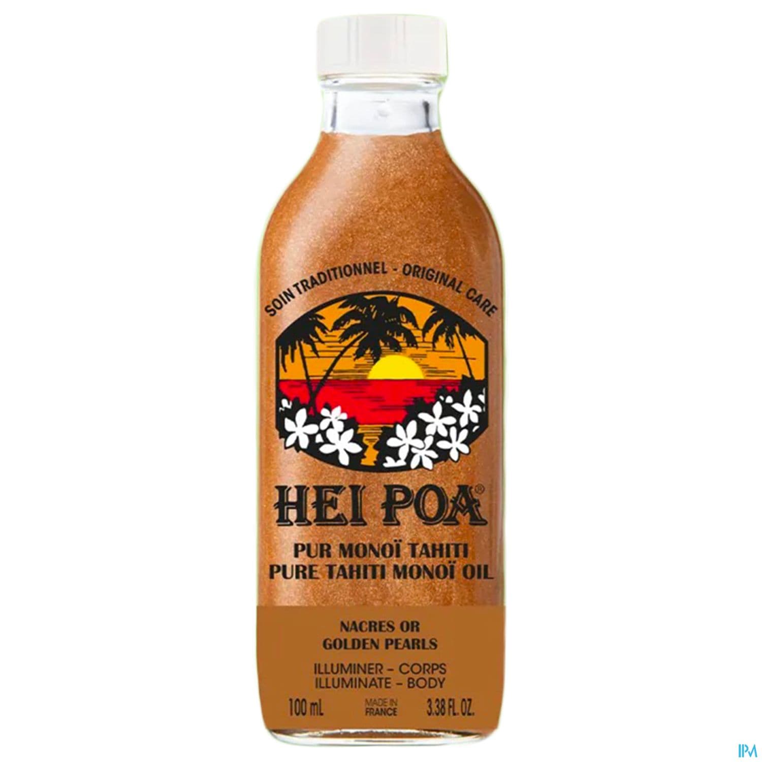 HEIPOA PUR MONOI NACRE OR HLE100ML