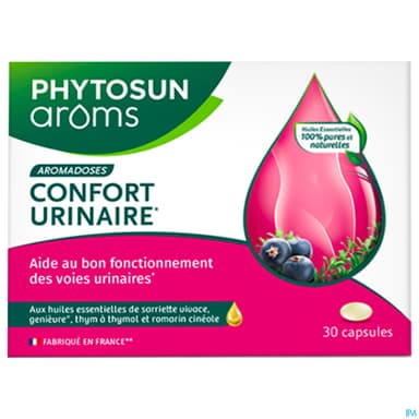 Phytosun Aroms Aromadoses Confort Urinaire Capsule 30