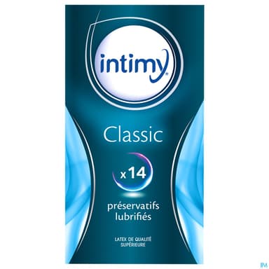 Intimy Preservatifs Lubrifies Classic X14