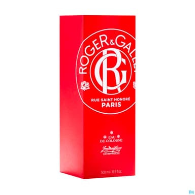 Roger Gallet Jean Marie Farina Eau De Cologne Flacon Verre 500ml