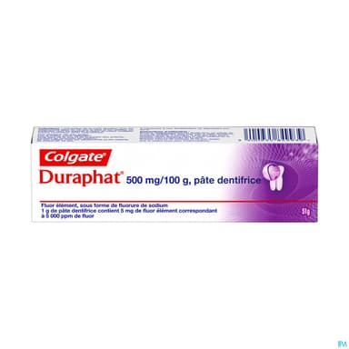 DURAPHAT 500MG/100G DENT TUB 51G