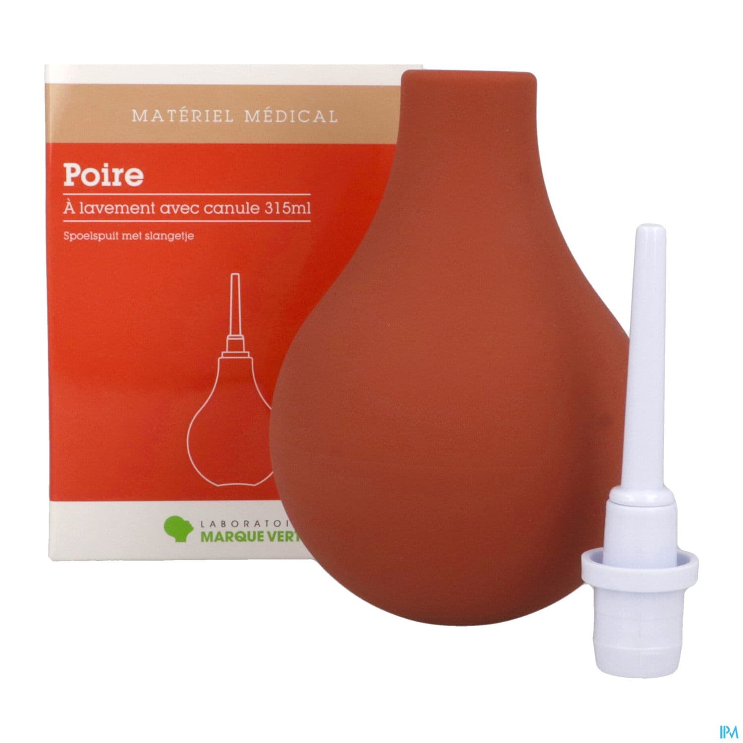 Marque Verte Poire A Lavement Avec Canule 315ml