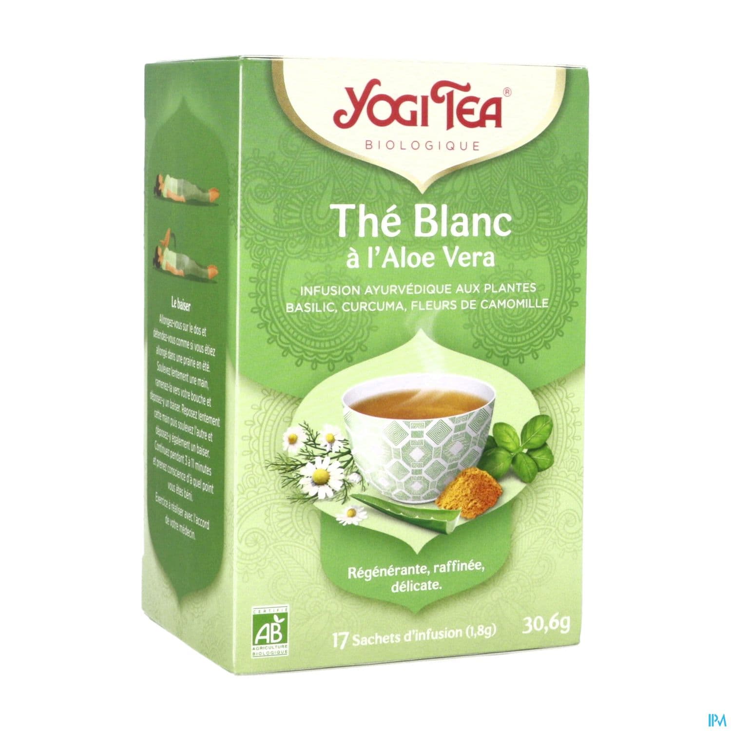 YOGI TEA THE BLANC ALOE VER SACH17