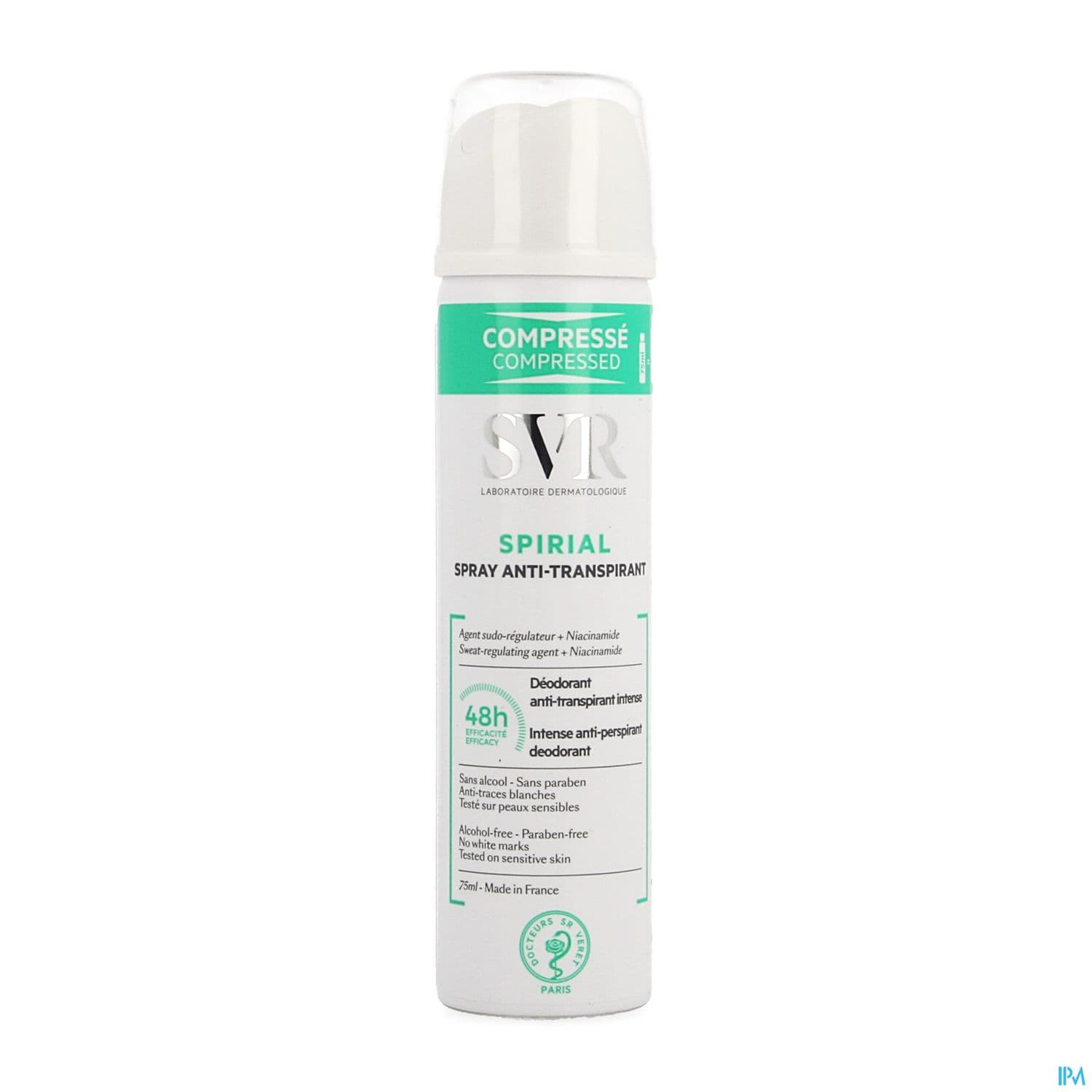 Svr Spirial Deodorant Antitranspirant Spray 75ml
