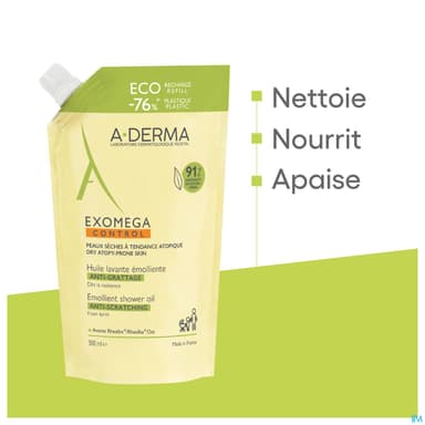 A-DERMA EXOMEGA CONT HLE NET RECH