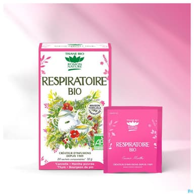 Romon Nature Complexes Respiratoire Bio Infusette 1g6 20