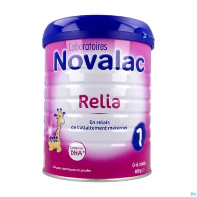 NOVALAC RELIA 1AGE LAIT PDR 800G