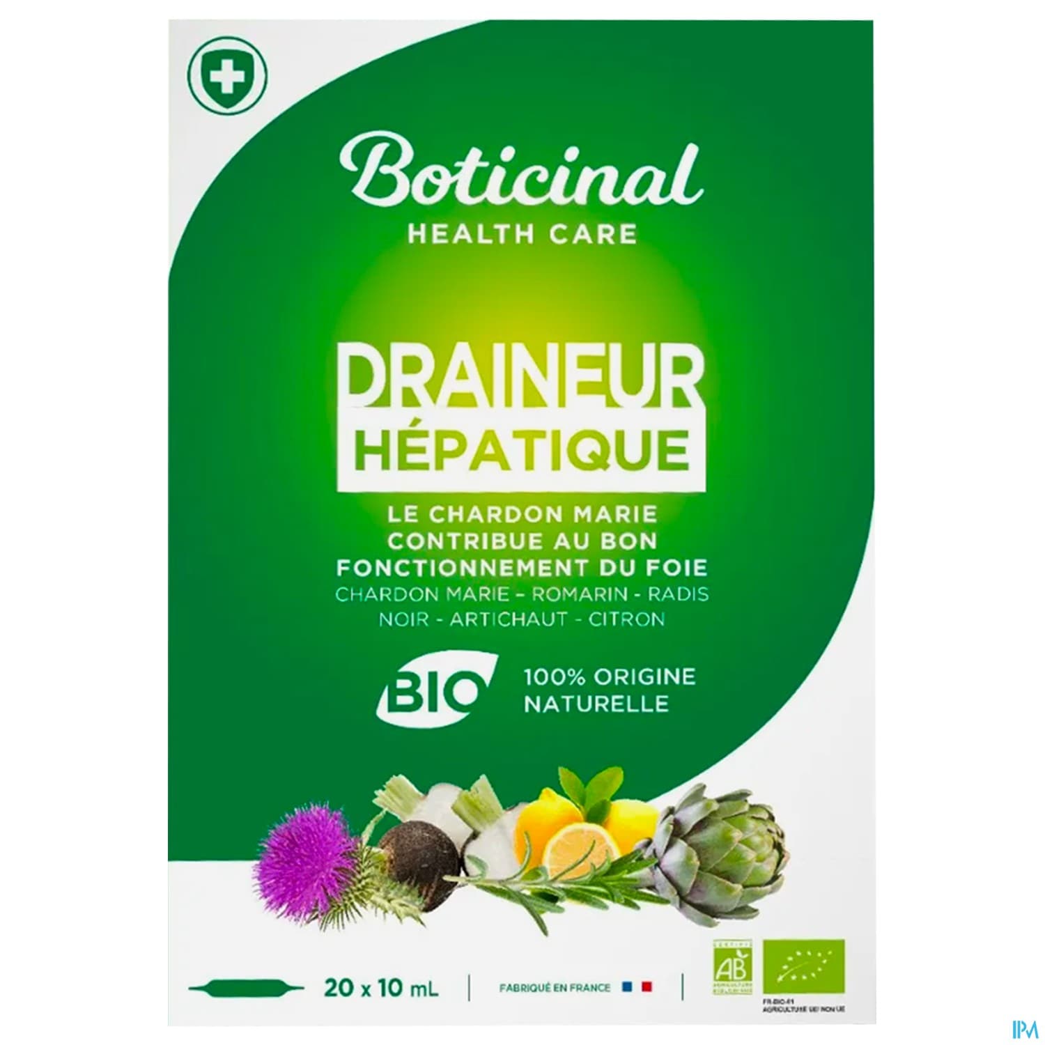 BOTICINAL DRAIN HEPATIQ BIO AMP20