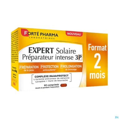 Forte Pharma Expert Solaire Preparateur Intense 3p Comprime 60