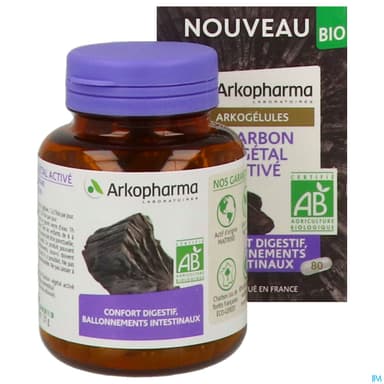 ARKOG CHARBON VEGETAL BIO GELUL 80