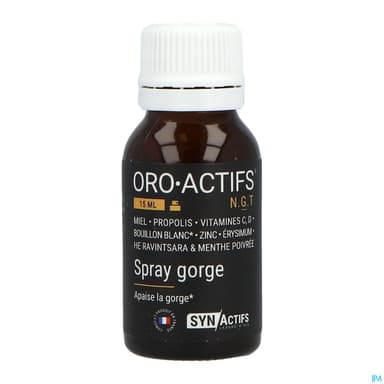 Synactifs Oro Actifs Spray Gorge 15ml