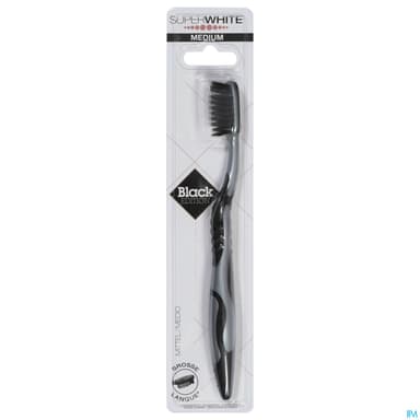 Superwhite Brosse A Dents Black Edition Medium