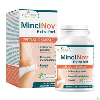 3chenes Mincinov Extra Fort Pilulier Gelule 80