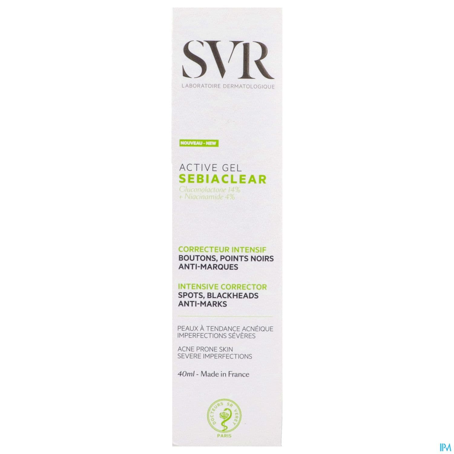 SVR SEBIACLEAR GEL ACTIVE 40ML