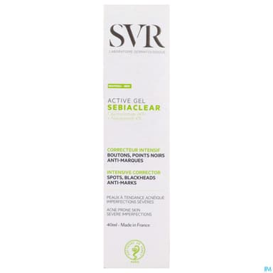 SVR SEBIACLEAR GEL ACTIVE 40ML