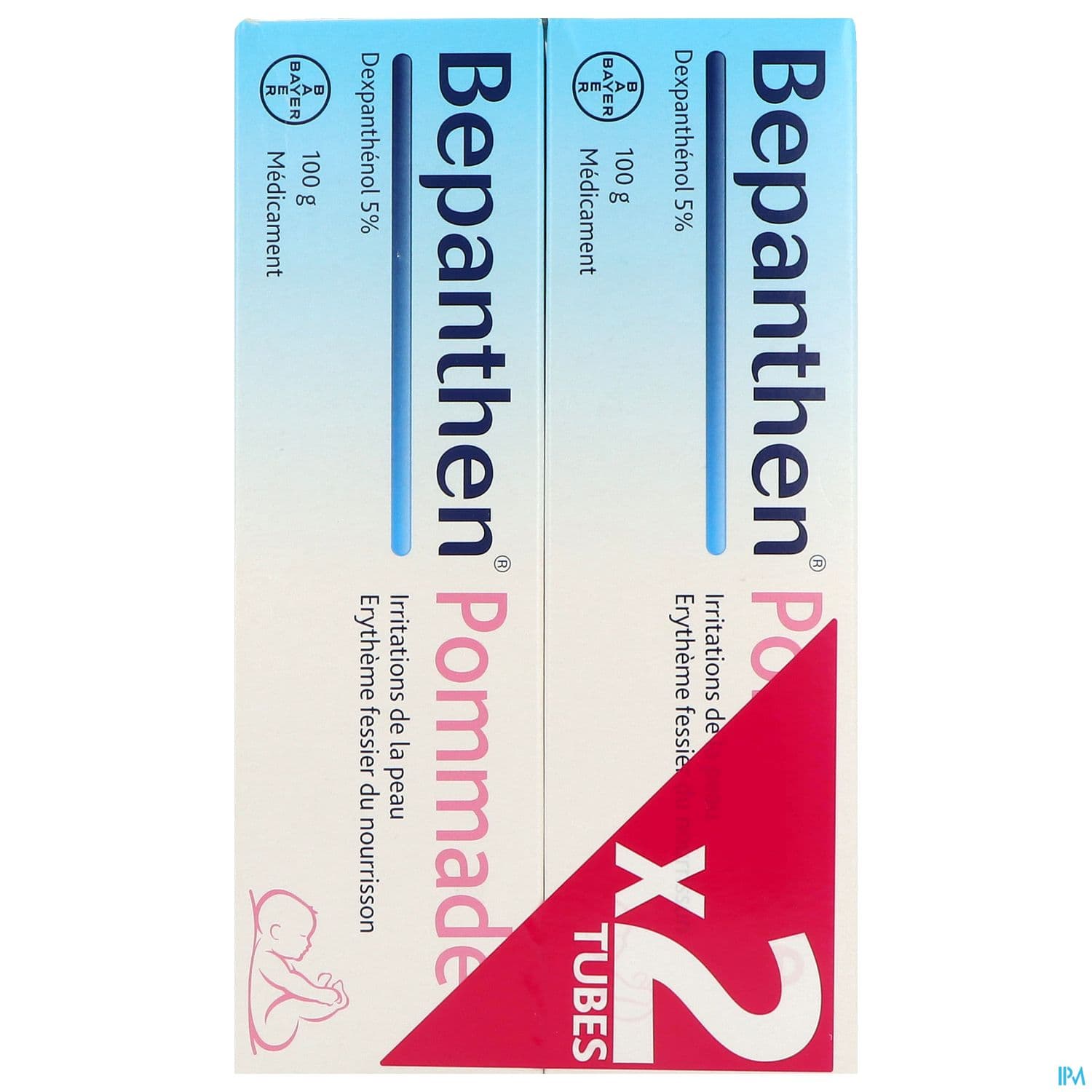 Bepanthen 5% Pommade 100g X2
