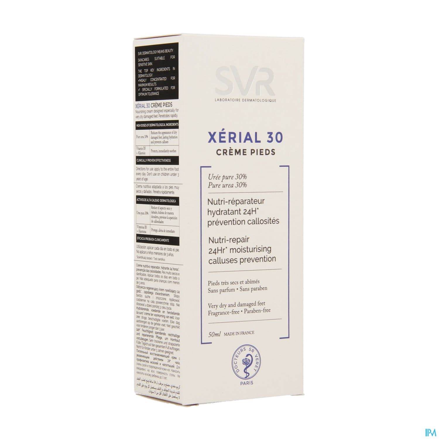 Svr Xerial 30 Creme Pieds Secs Tres Abimes 50ml