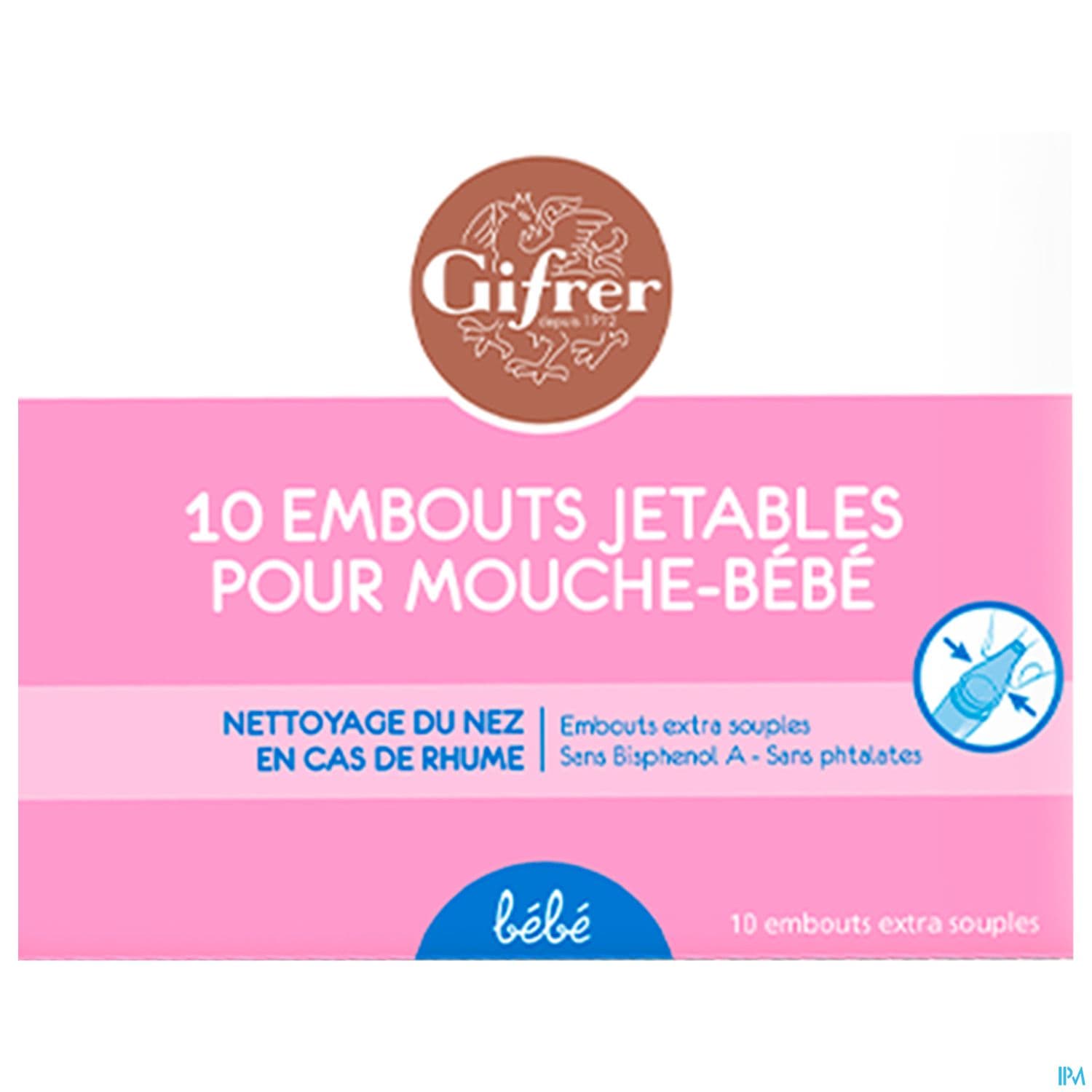 Gifrer Embout Pour Mouche Bebe Aspiration 10