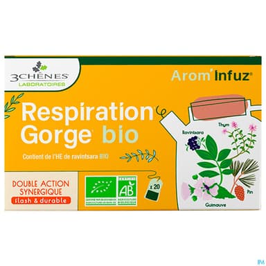 3 CHENES TIS BIO RESPIR GORG SAC20