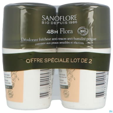 SANOFLORE DEOD FLORA 50MLX2