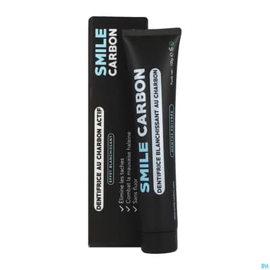 SMILE CARBON DENT VEGETAL 100G