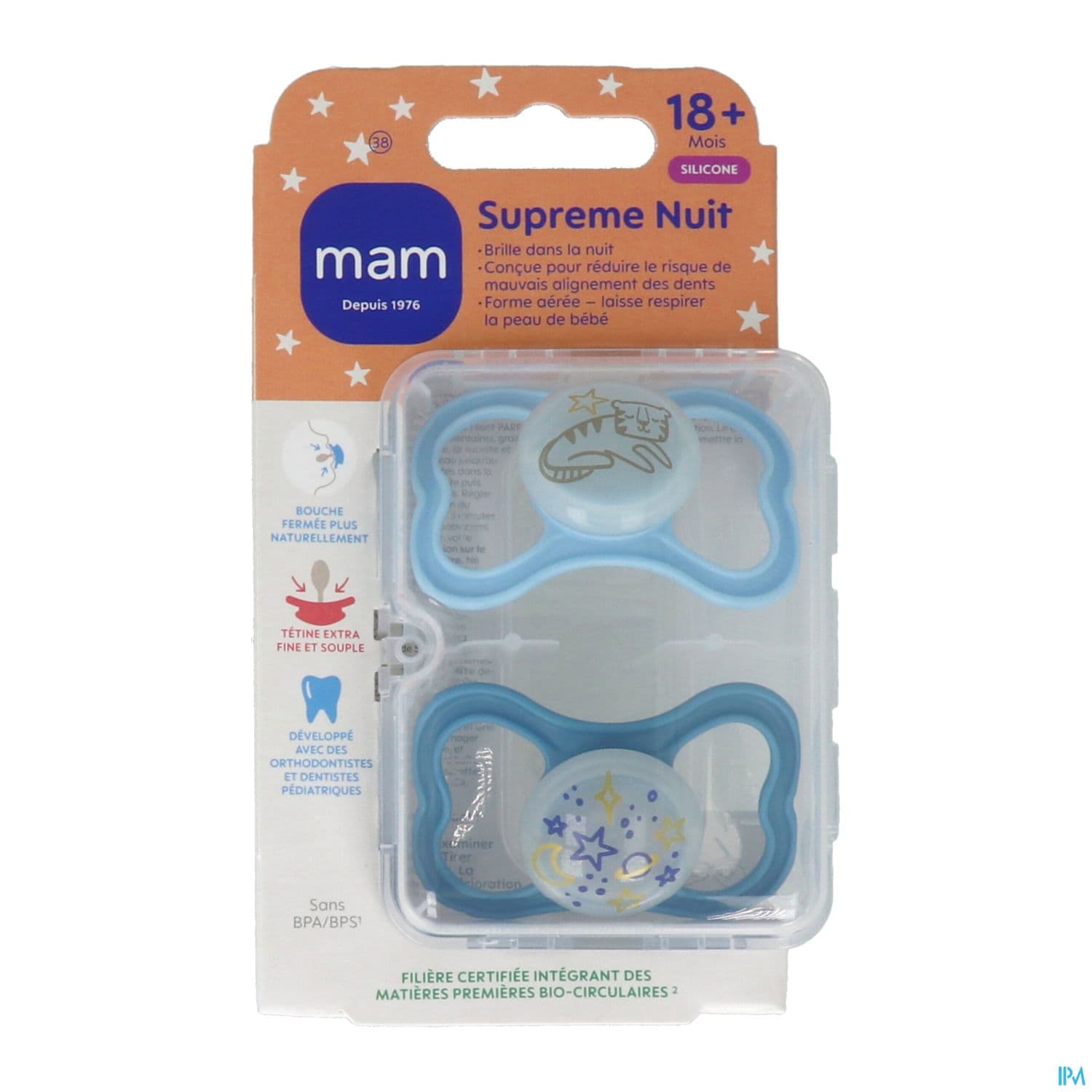 SUCET MAM SUPREME NUIT SIL 18+M X2