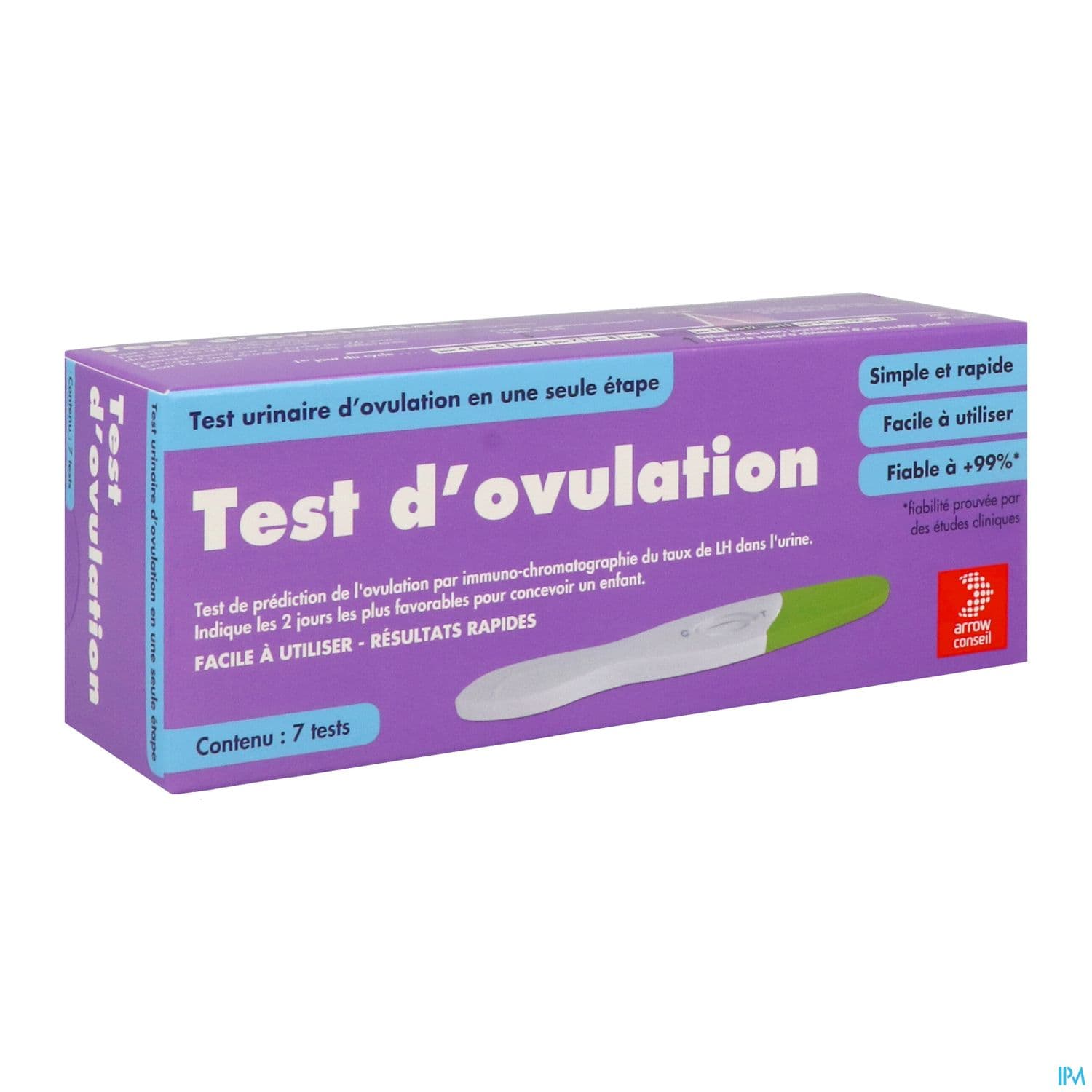 TEST OVULATION ARROW BTE 7