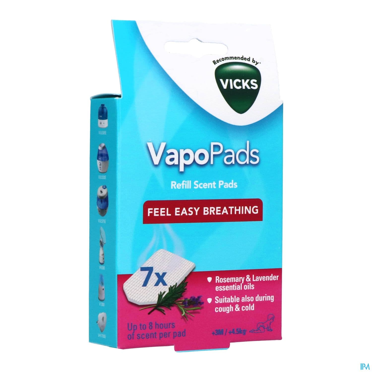 VICKS VAPOPADS ROMA/LAVAN RECH7 — Pharmacie du stade