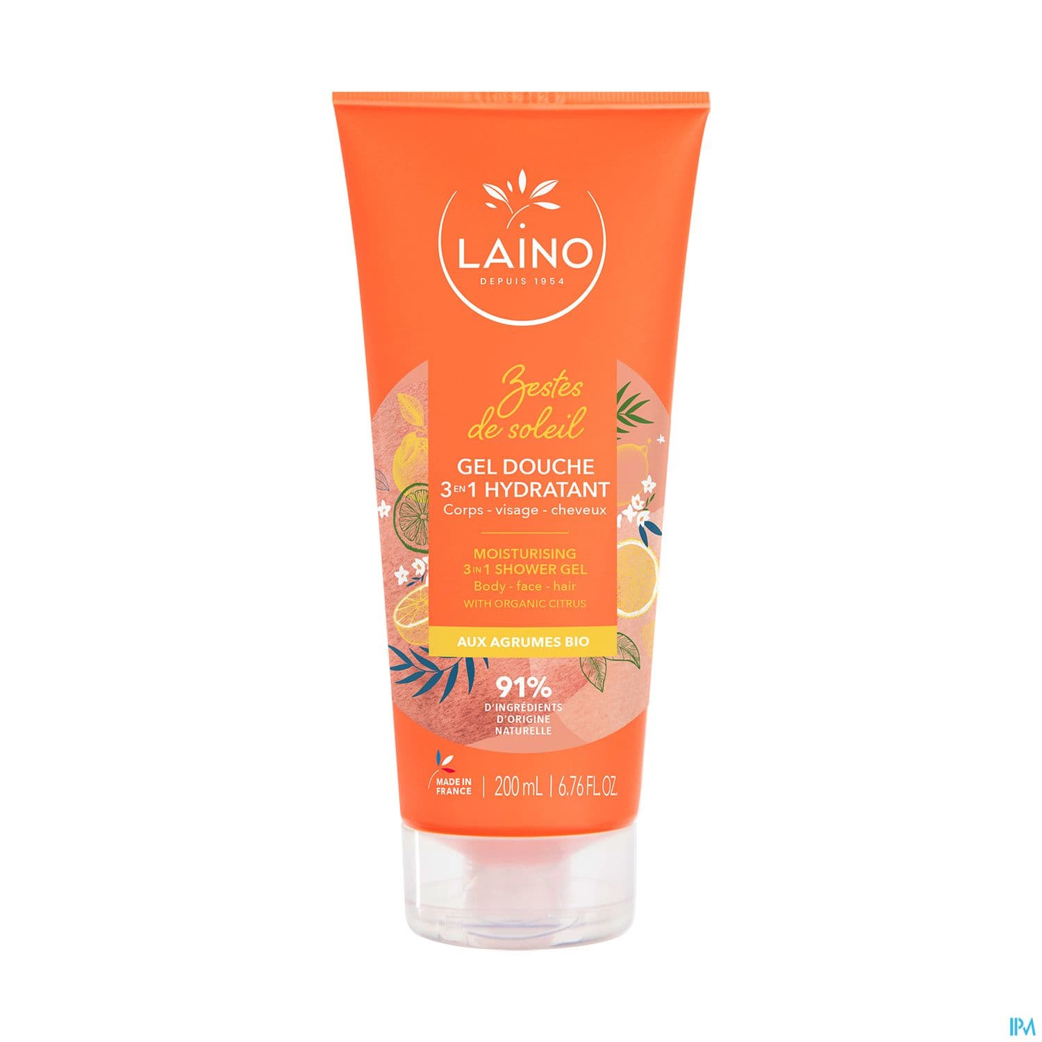 LAINO DCHE 3EN1 AGRUME BIO 200ML