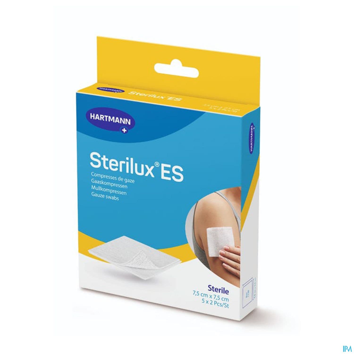 Hartmann Sterilux Compresse 7cm5 X 7cm5 Sachet 2 X5