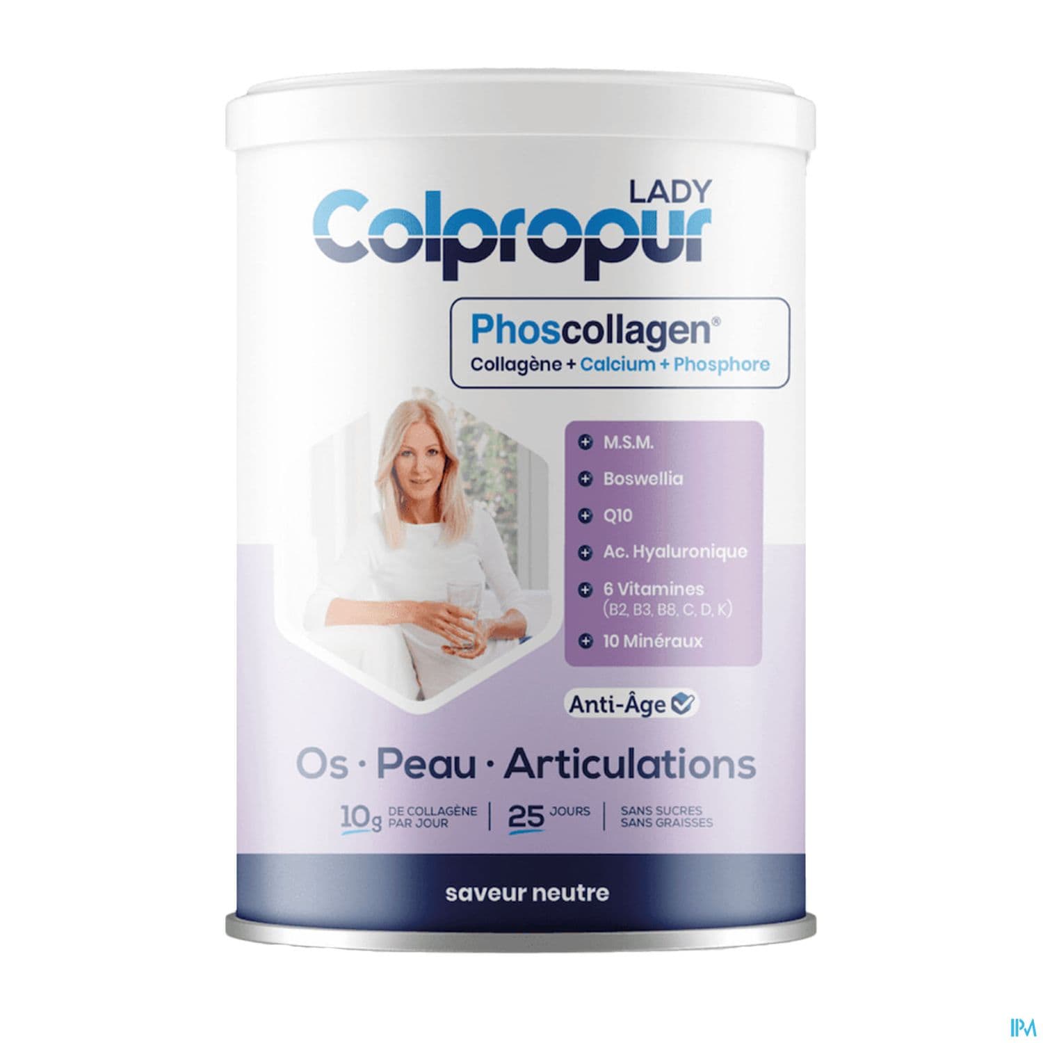 Colpropur Lady Poudre Neutre 340g