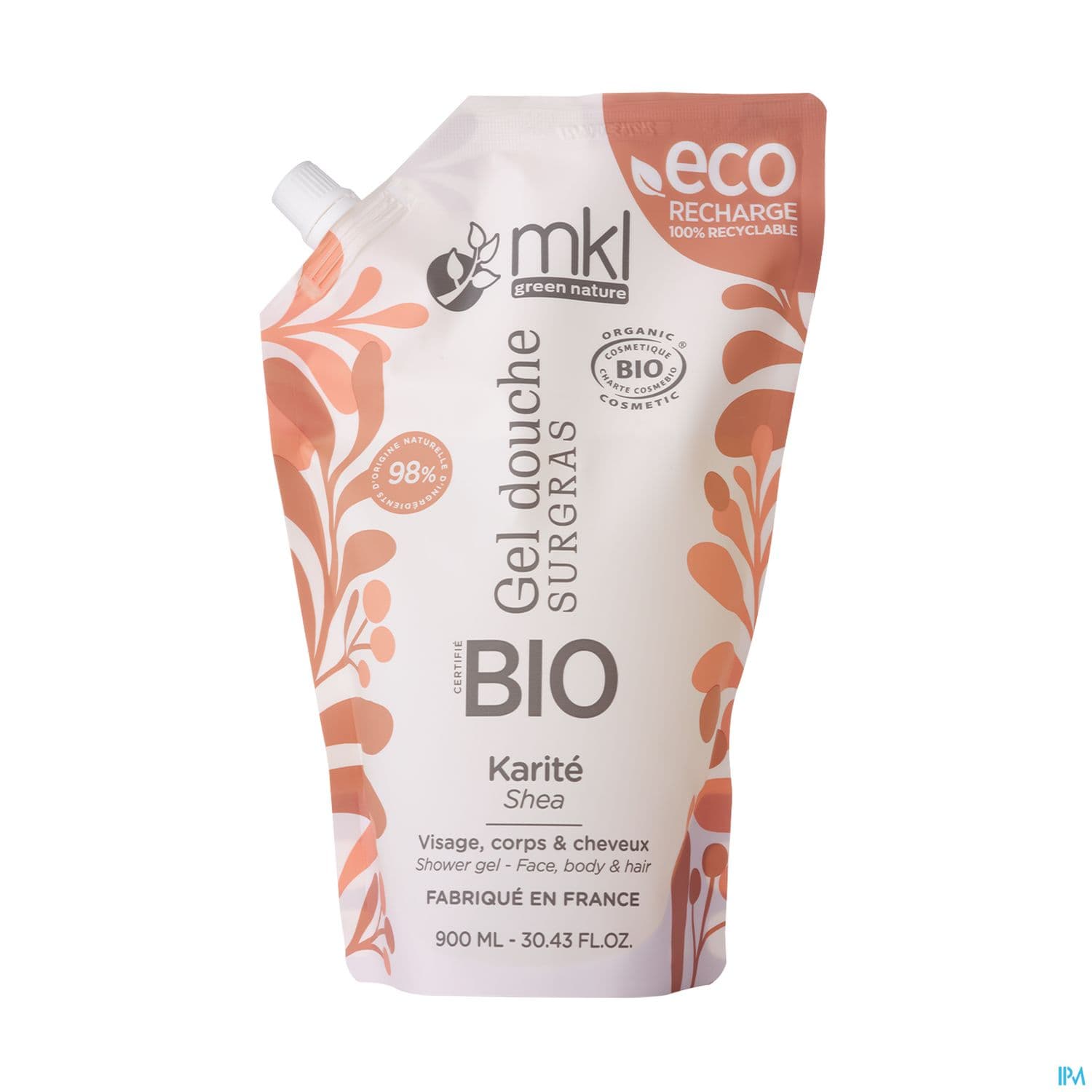 MKL GEL DCH KARITE BIO 900ML